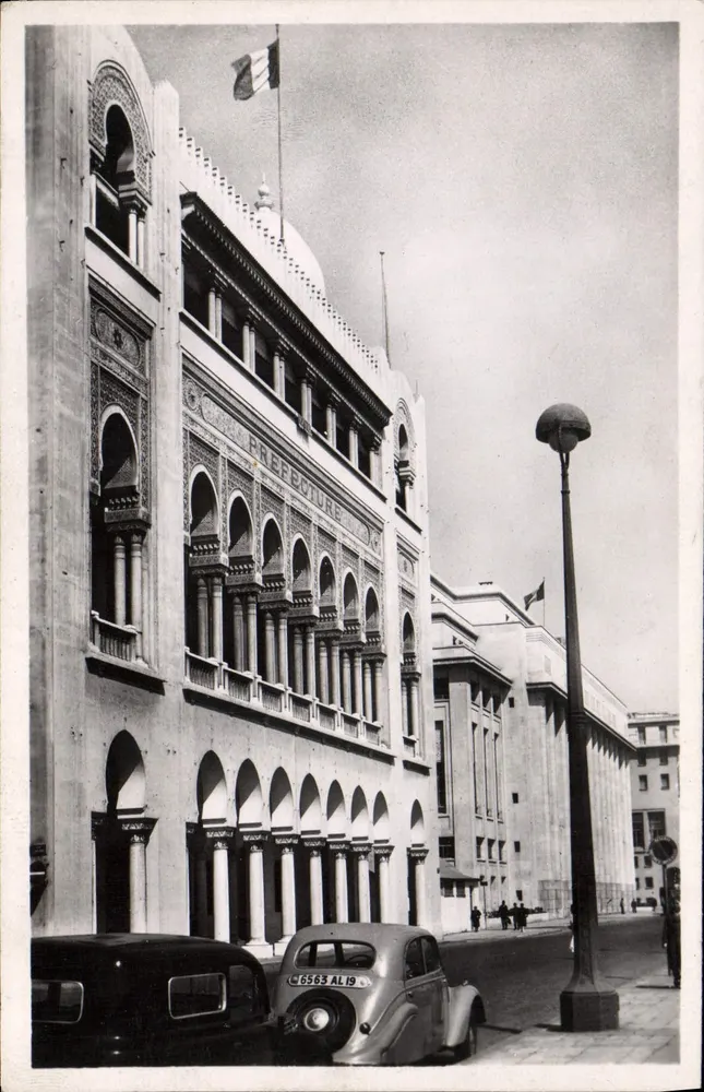 Prefektur von Alger — Boulevard Carnot — Éd. La Cigogne - Vorderseite