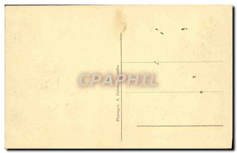 Brüssel - La Place de Brouckère aus der Vogelperspektive — Gibert, n°89 - Rückseite