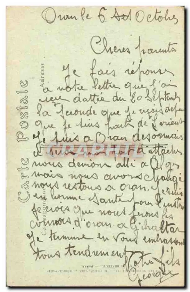 ORAN — O Porto — ND. Fot. n° 343 - Verso
