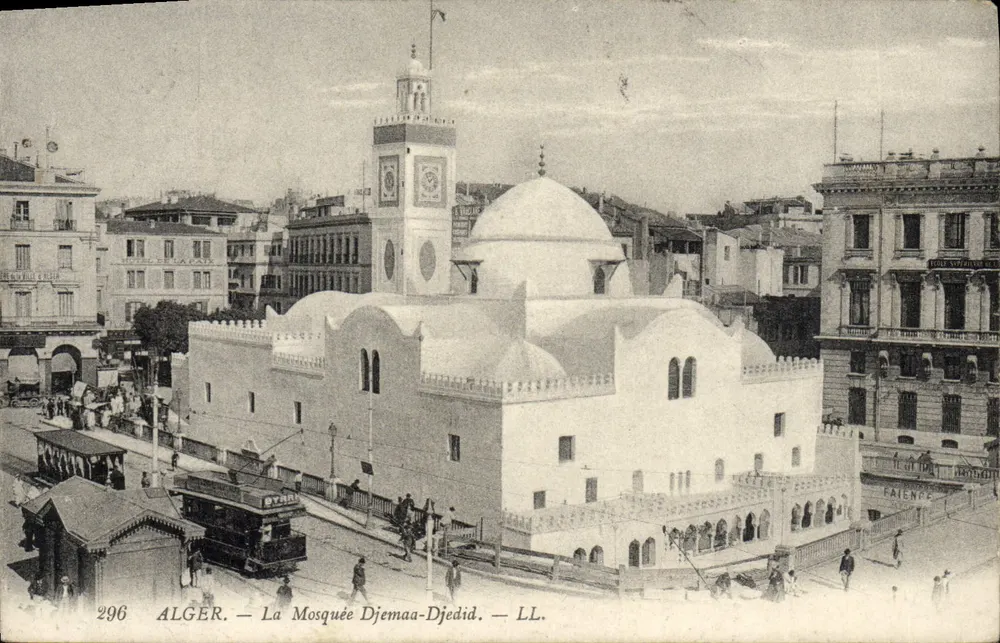 Argel — A Mesquita Djemaa-Djedid — LL. n°296 - Frente