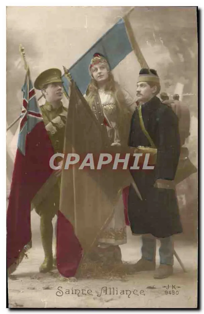 Santa Aliança — J.K. 9490 — editor J.K. - Frente