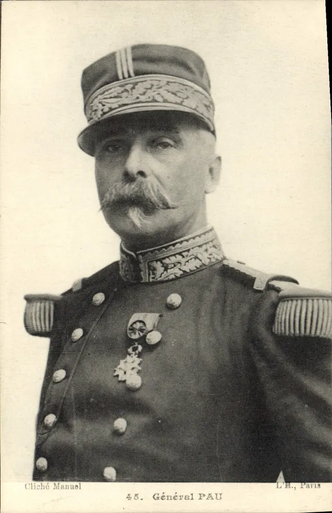 Geral PAU — retrato militar — L'H. Paris, n°45 - Frente