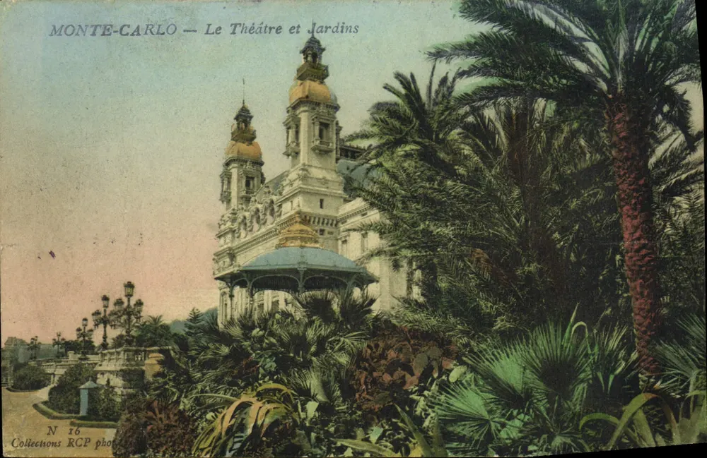 Monte-Carlo — Das Theater und die Gärten — RCP-Fotografie-Sammlung Nr. 16 - Vorderseite