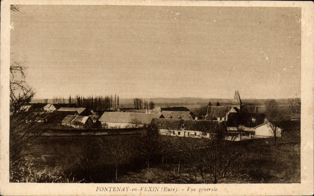 Fontenay-en-Vexin (Eure) — Vista geral — Edição G. André, Nancy - Frente