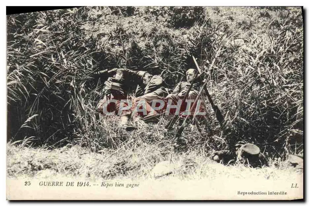 Krieg 1914 — Guter Ruhestand — LL - Vorderseite