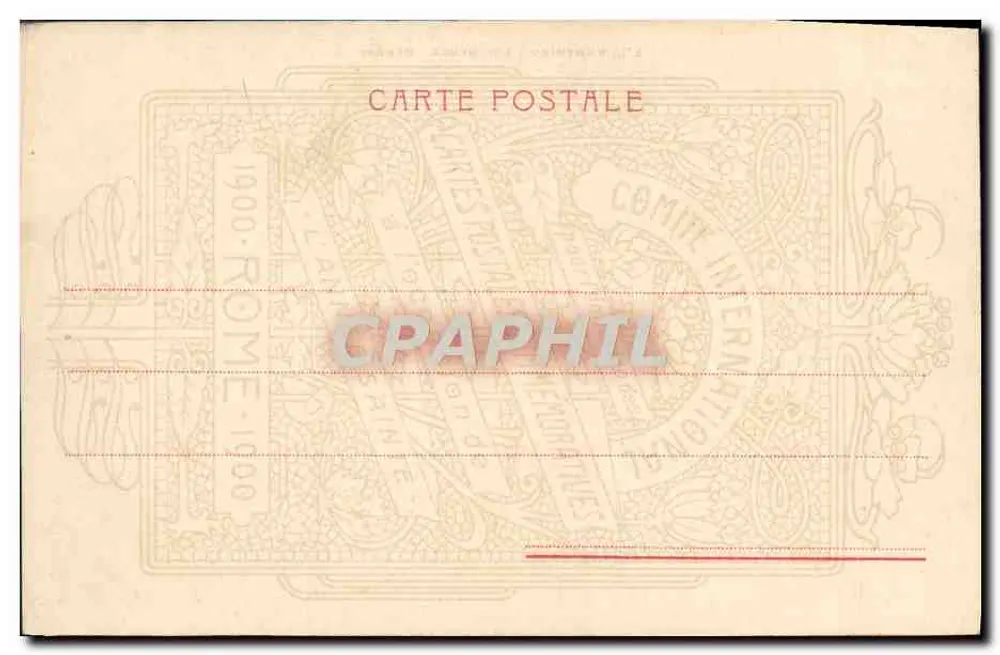 Roma — Basílica de S. Clemente. (Interno) — Série I, N. 14 - Verso