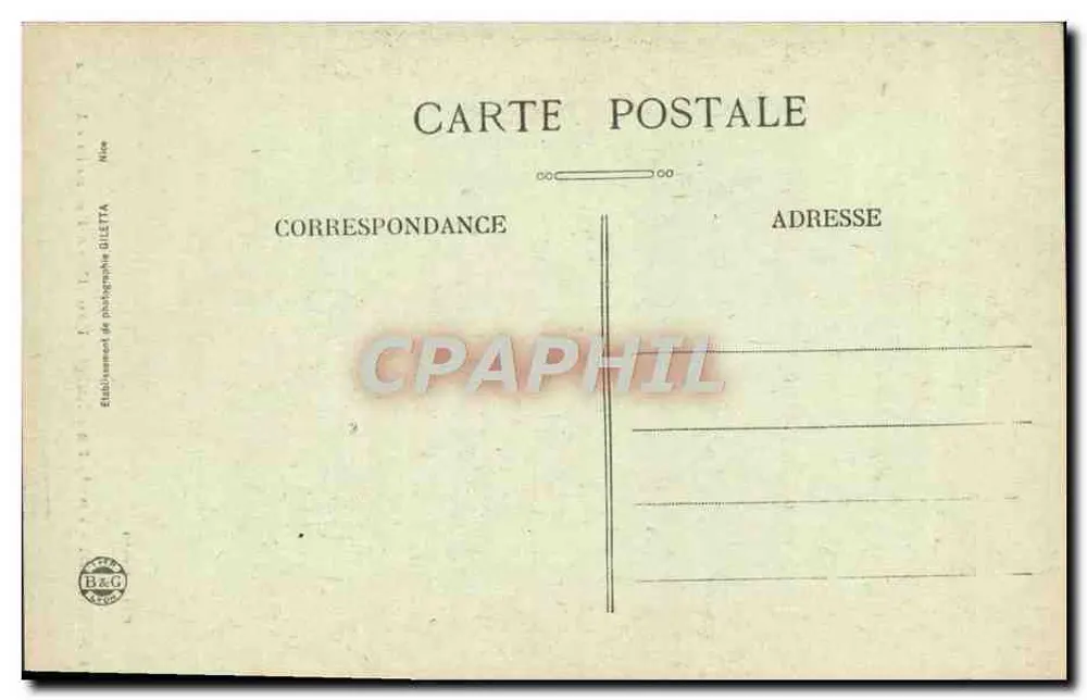 Ponte San Luigi — Fronteira entre a França e a Itália — Grimaldi, editor Monettli - Verso