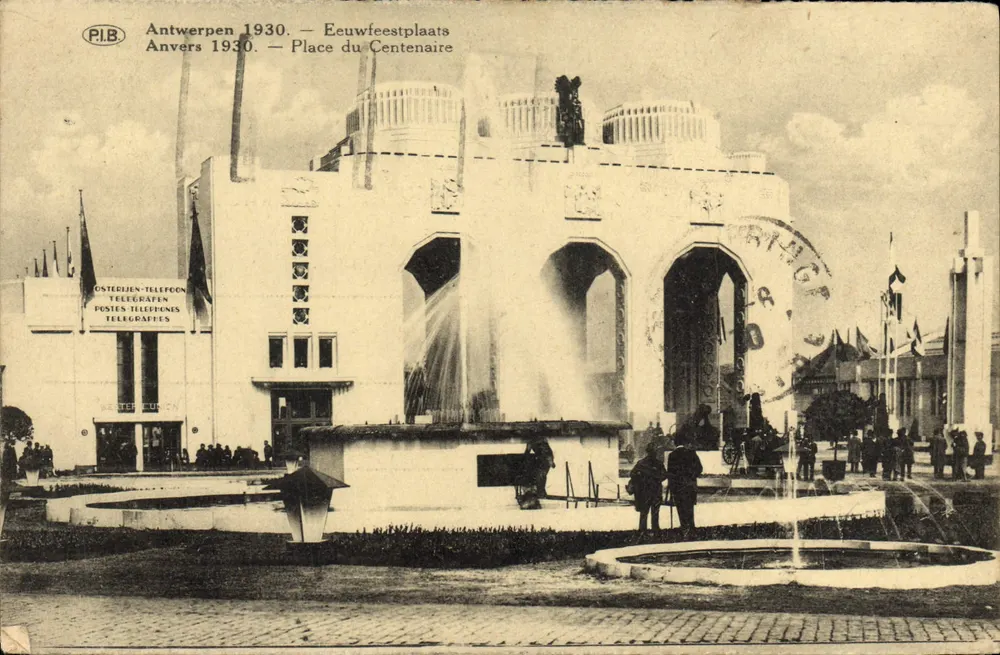 एंटवर्प 1930 — शताब्दी स्थल — P.I.B. नंबर 1930 - आगे