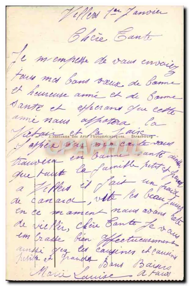 Villers-sur-Mer - La Digue par gros temps — ARS, n°31 - Verso