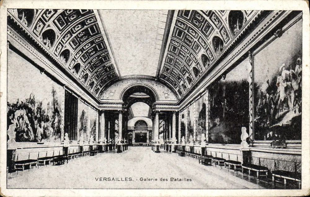 Versailles - Galeria das Batalhas — Editor A. Cosse - Frente