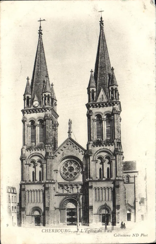 Cherbourg — Katedra Przysięg — Zbiory ND Phot - Awers