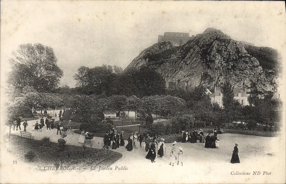 Cherbourg — Het Publieke Tuin — Collections ND Phot - Voorkant