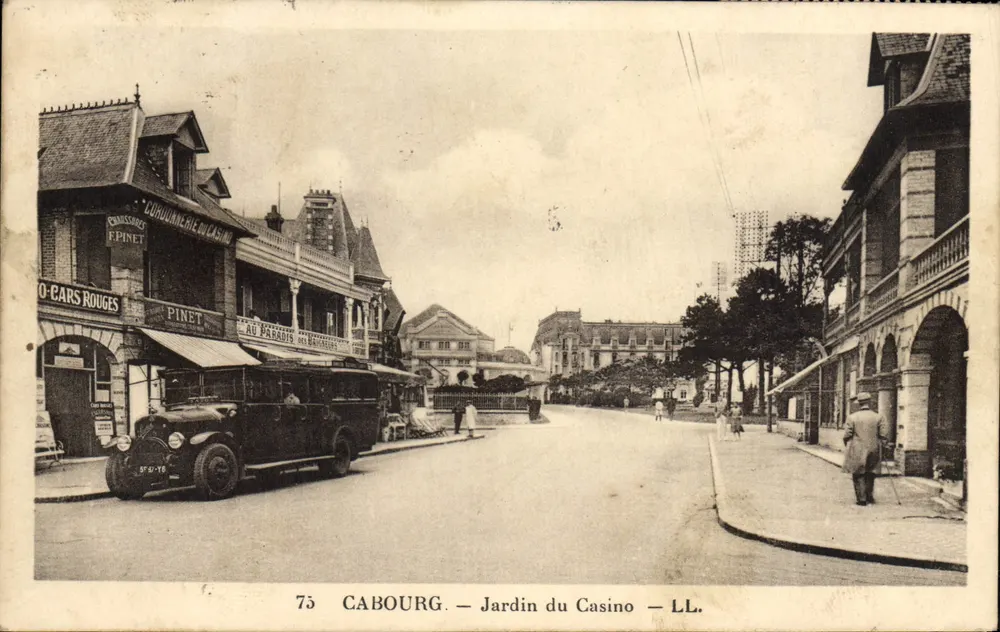 Cabourg — Jardin du Casino — LL. — n°73 - Recto