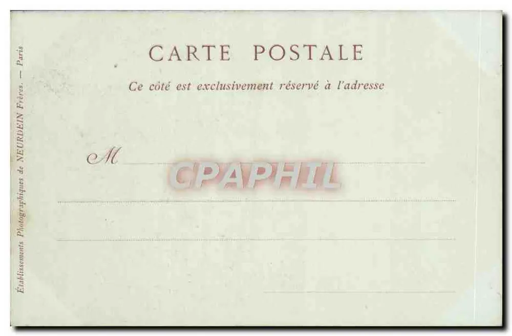 Caen — Denkmal zur Erinnerung an die Kinder des Calvados — Collections ND Phot - Rückseite