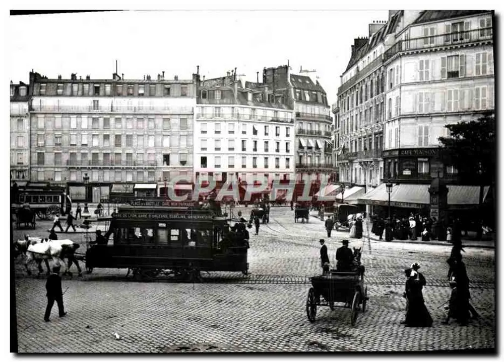 Praça de Rennes — Paris 1900 — Éditions d'art J.-Jaurès - Frente