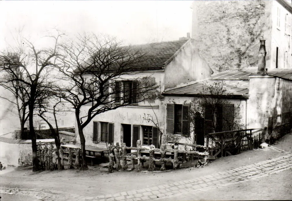 Paris 1900 — Montmartre : Le Lapin Agile — Edições J.-Jaures - Frente