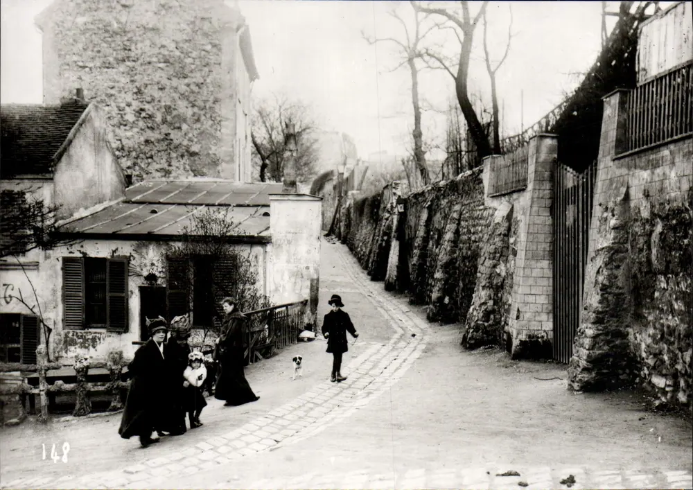 Montmartre pitoresco — Paris 1900 — Edições J.-Jaurès - Frente