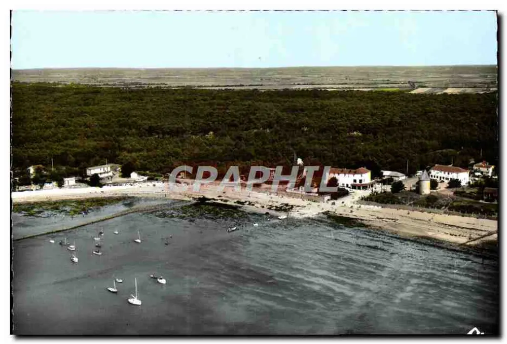 Jard-sur-Mer — Le Port et la Plage — Vue aérienne — Combiér Imp. (S.-et-L.) - Recto