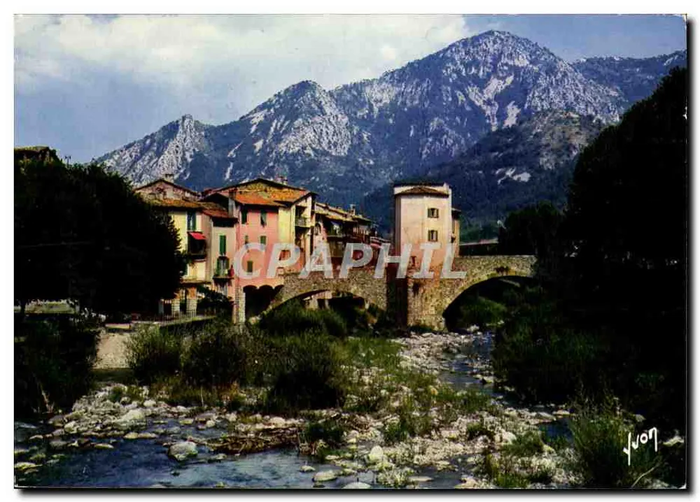 O Velho Ponte — Menton — Yvon - Frente