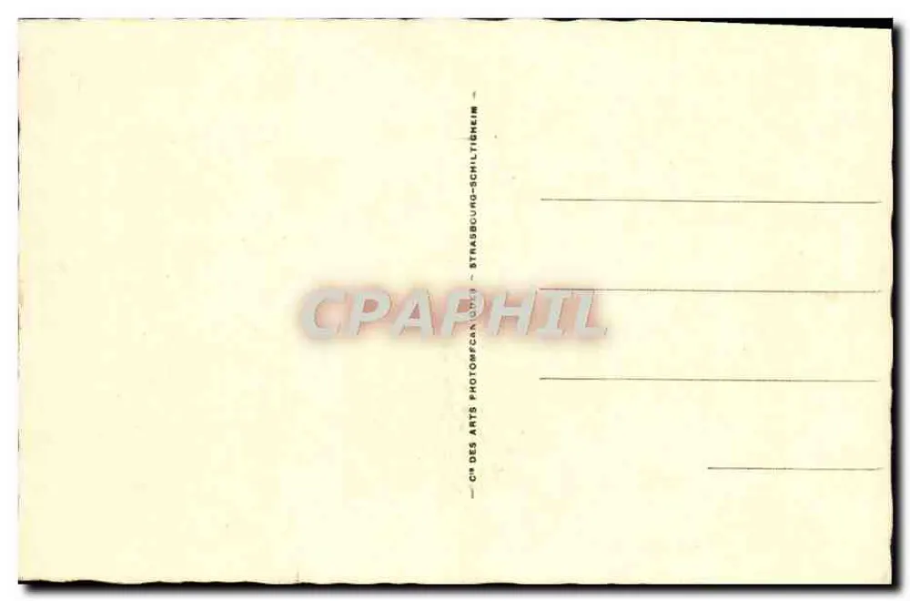Quimper — A Catedral (fachada ocidental) — LL 6 - Verso