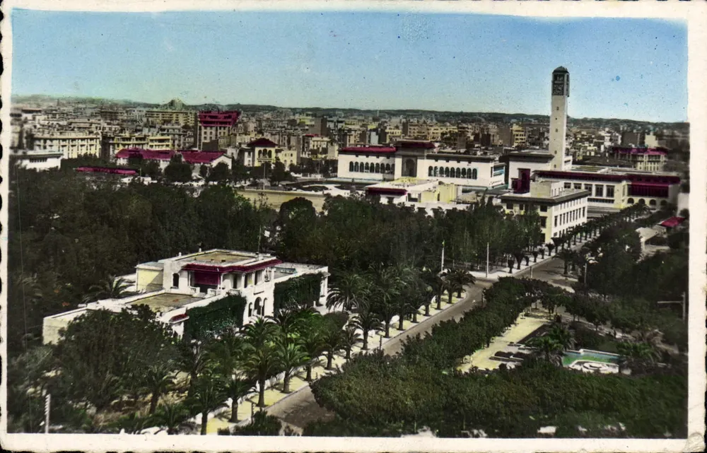 Casablanca — Zivile Zone und kommunale Dienstleistungen — Verlag: La Cigogne, Casablanca - Vorderseite