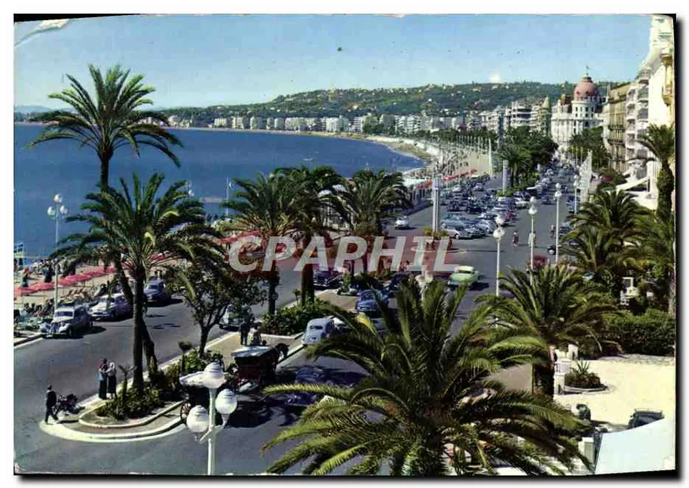 Vue de la Promenade des Anglais à Nice — éditeur Les Éditions « MAB » - Frente