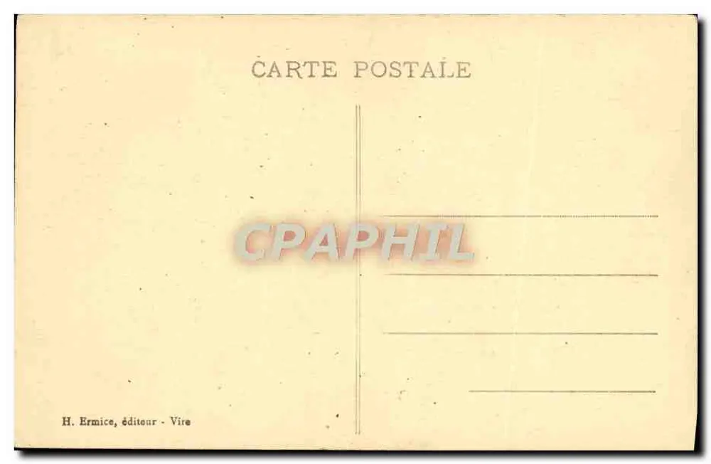 Coiffe de Lisieux — A Velha Normandia — Henri Ermice - Verso