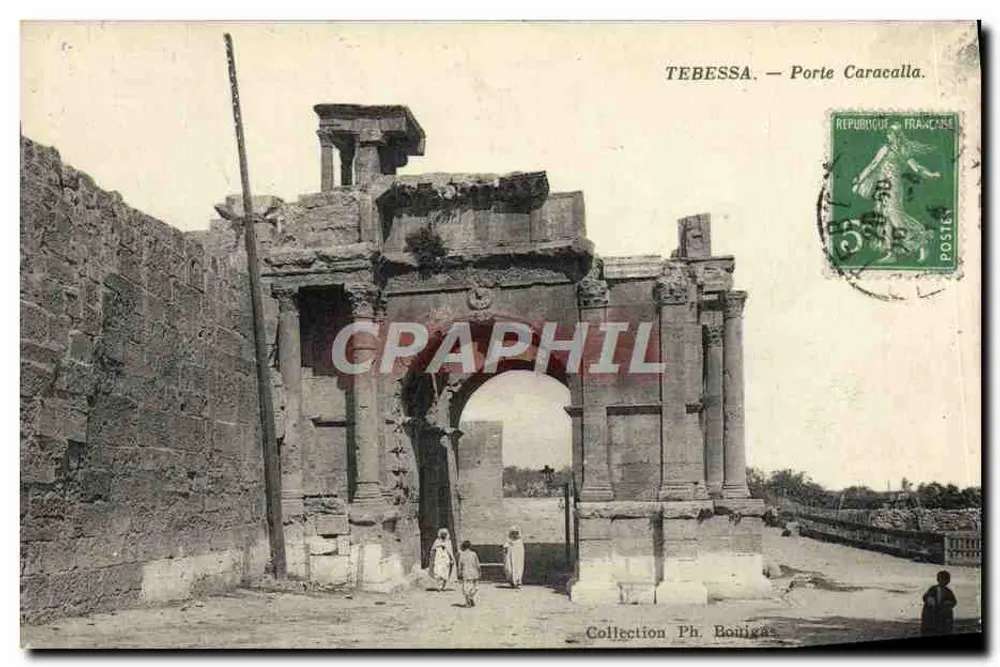 तेबेसा — पोर्ट काराकला — संग्रह Ph. Bouigas - आगे