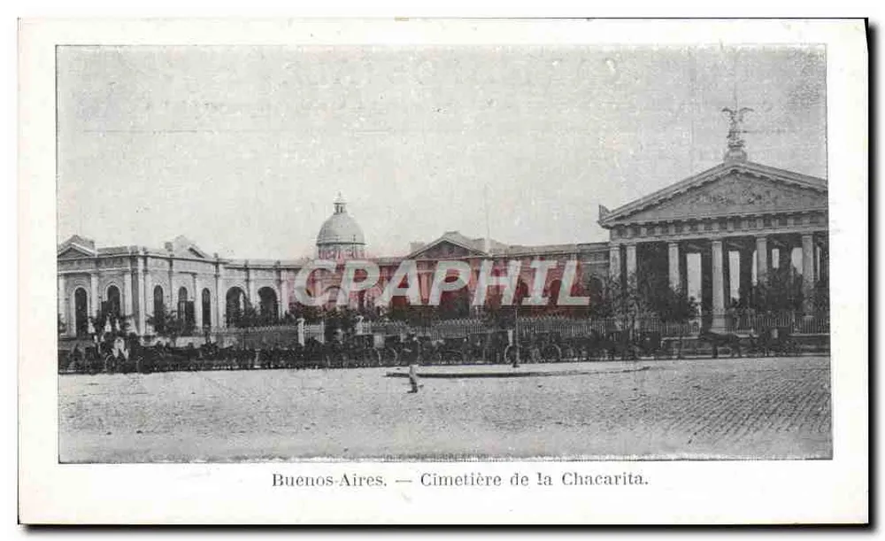 Buenos Aires — Friedhof Chacarita - Vorderseite