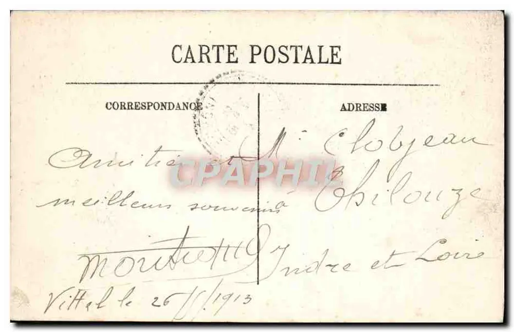 VITTEL — De Fluitist — LL. — N°92 - Achterkant