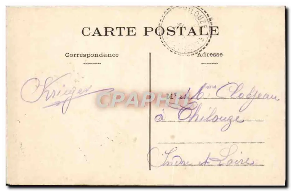 St-Nazaire (L.-Inf.) - Der Schlachtschiff "Liberté" — Sammlung E. Poulain, St-Nazaire - Rückseite
