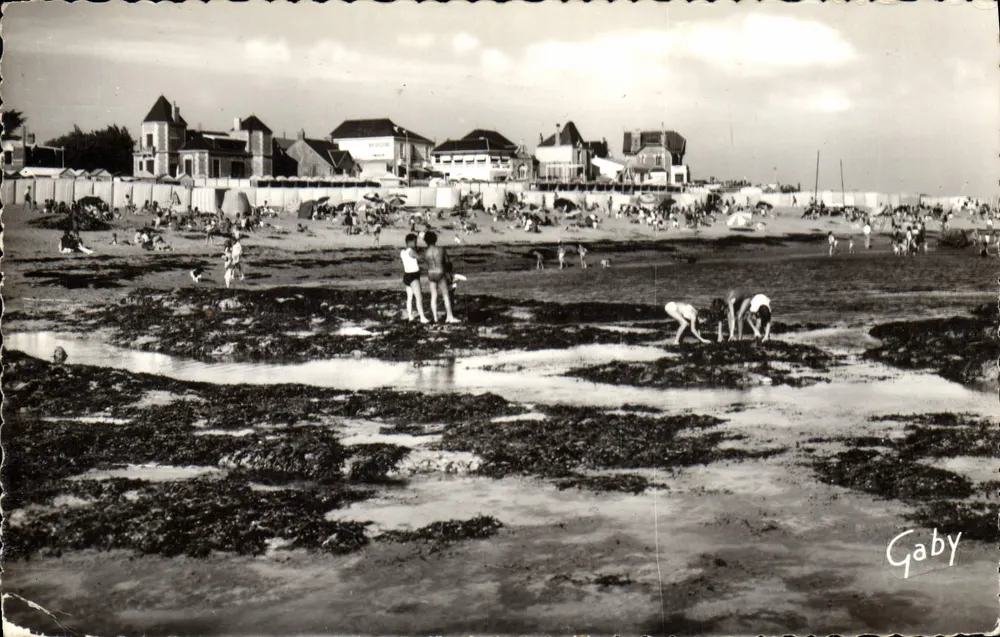 Croix-de-Vie (Vendée) — A Praia — Edições Gaby - Frente