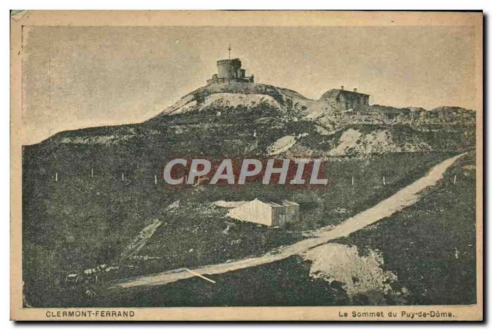 La Cima del Puy-de-Dôme — Clermont-Ferrand - Anverso