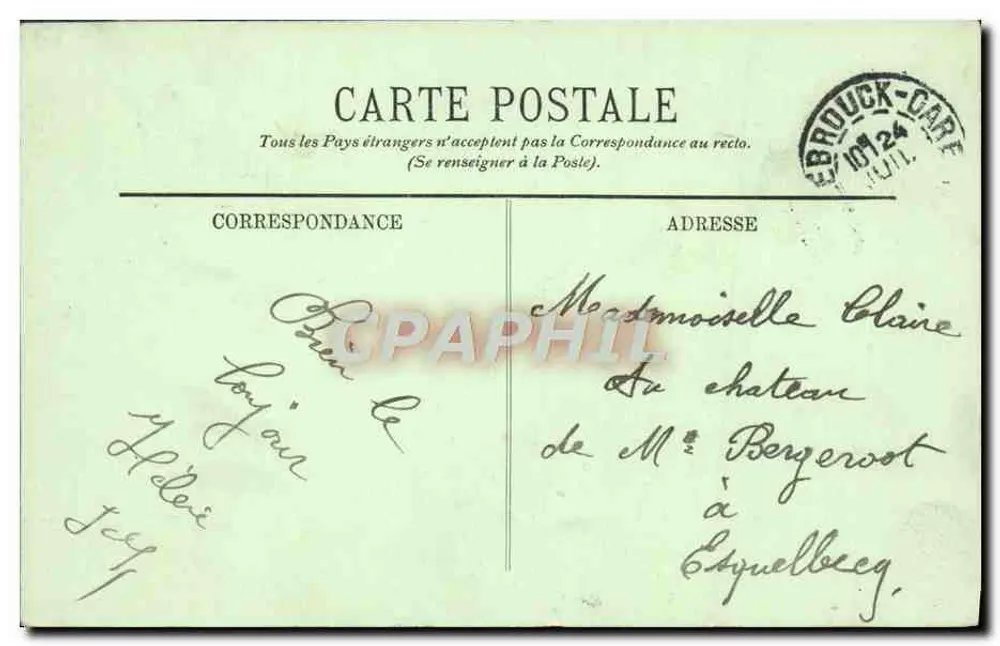 Type de Matelote — LL. — Éditeur LL. n° 3002 - Achterkant