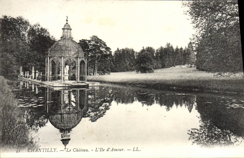 Chantilly — O Castelo — A Ilha do Amor — LL. - Frente
