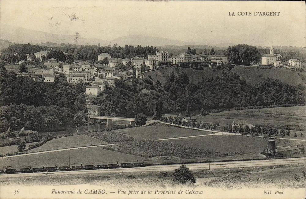 Panorama von CAMBO — Aufnahme vom Gut Celbaya — ND Phot, Nr. 36 - Vorderseite