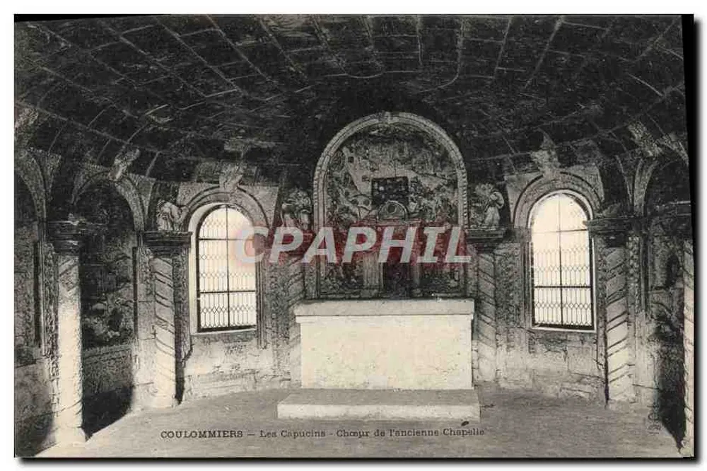 Coulommiers — Die Kapuzinern — Chor der alten Kapelle - Vorderseite