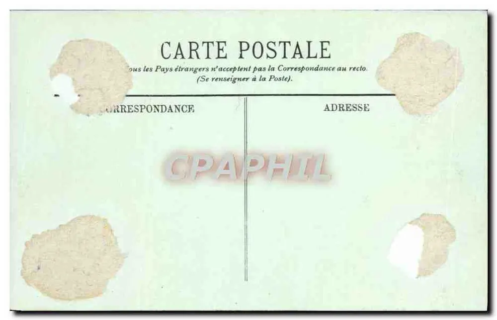 Château de Chantilly — Galerie des Cerfs — LL. n°27 - Rückseite