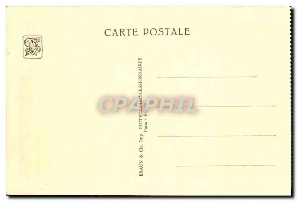 Pavillon de l'Annam — Internationale Kolonialausstellung — Paris 1931 - Rückseite
