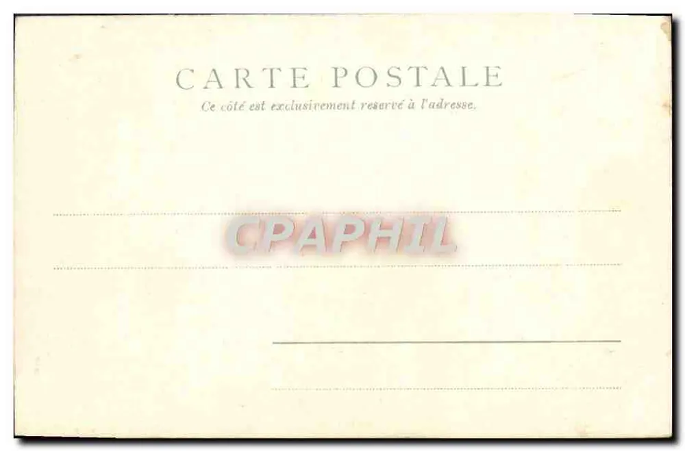 La Hire — Navio de guerra francês — Paris, 1936 - Verso