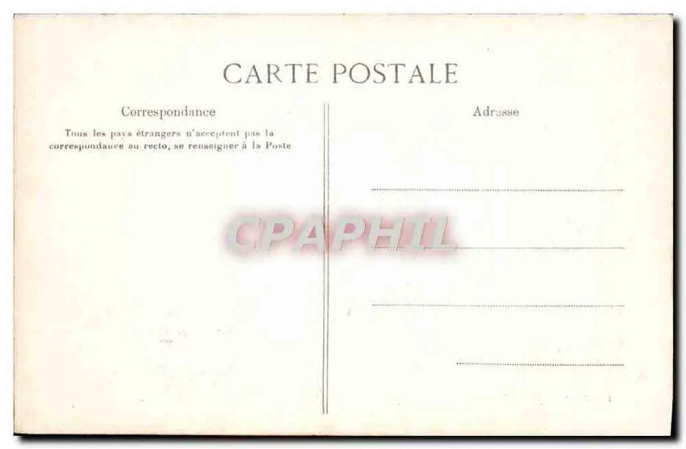 Paris — Museum of Artillery, Ethnografische Galerie — Verlag E. L. D., Nr. 1042 - Rückseite