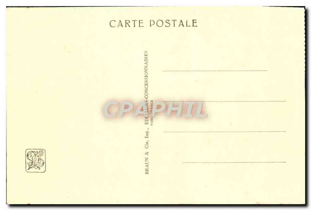 Internationale Kolonialausstellung — Paris 1931 — Überblick über den portugiesischen Bereich — Raul Lino, Architekt - Rückseite