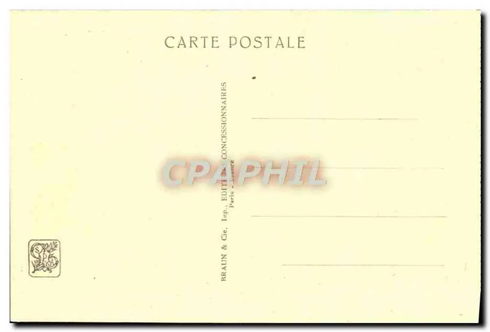 Internationale Kolonialausstellung — Paris 1931 — Kamerun Togo — Das Jagdpavillon — Lejeune, das ganze - Rückseite