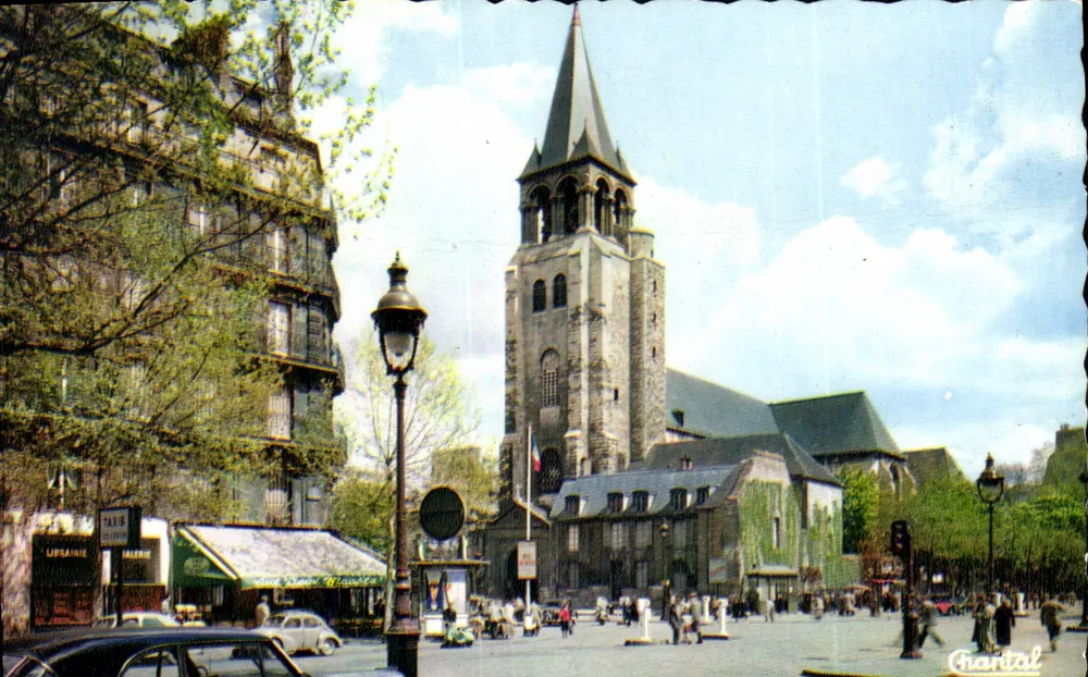 Igreja de Saint-Germain-des-Prés — Paris — Éditions Chantal - Frente