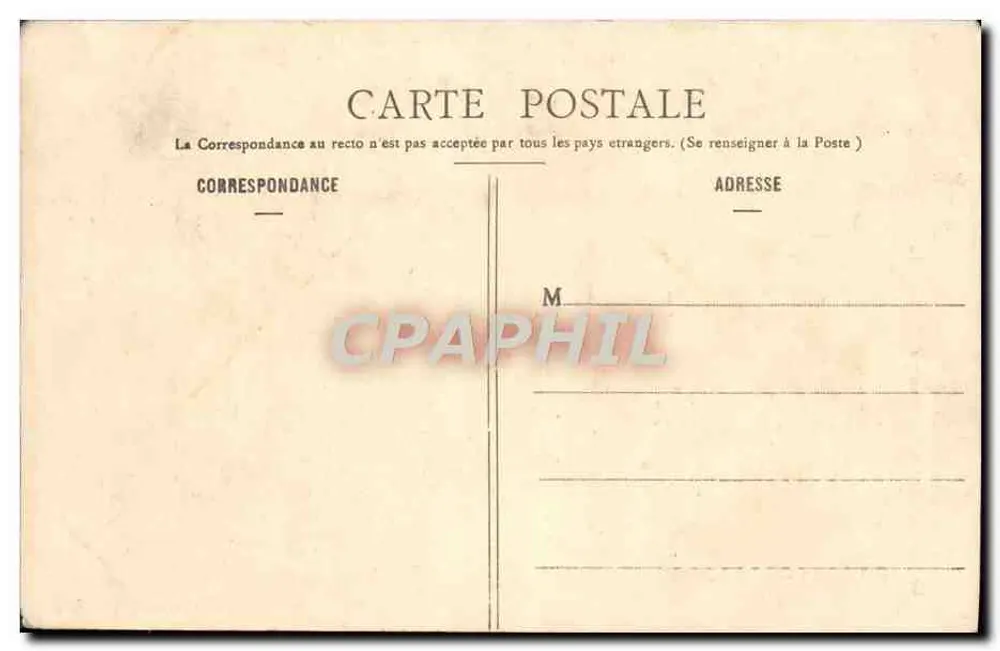Geschäftsmann — Gebote — Prototype A. Berrebat & Cie, Nancy - Rückseite