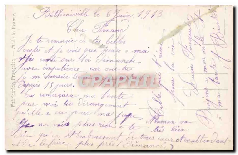 Liebespaar — Studio-Szene — REX 4467 - Rückseite