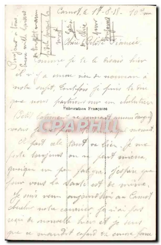 Ein Paar, das sich umarmt — Liebesgedicht — E.M. n°118 - Rückseite