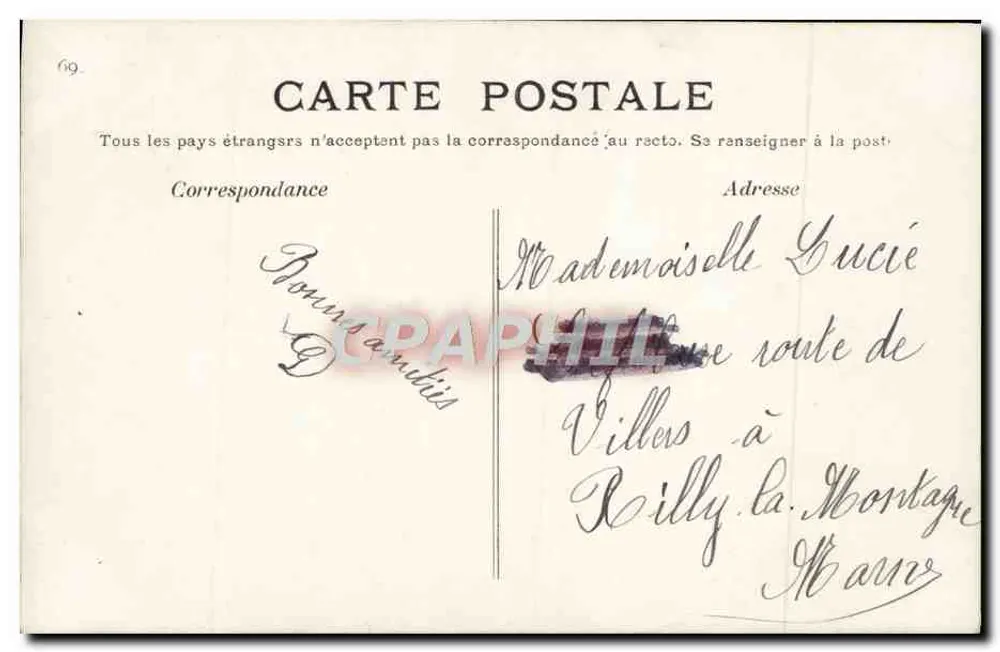 Die Gebote der Liebe — Liebespaar — Verlag ATKS, Nr. 831 - Rückseite