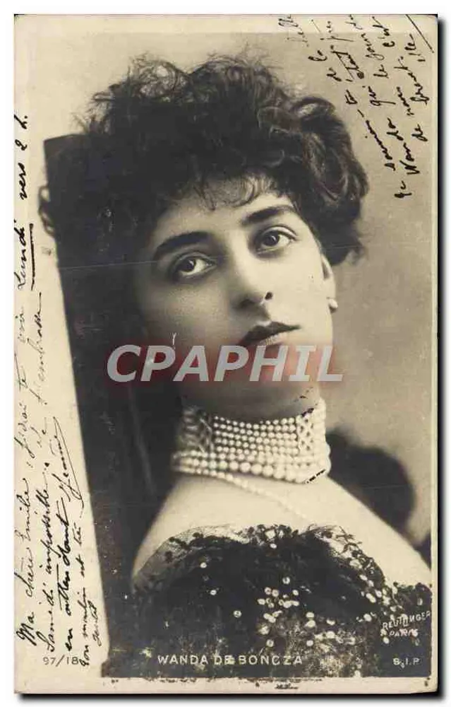 Wanda de Boncza — Portrait im Busto — Versammelt in Paris - Vorderseite