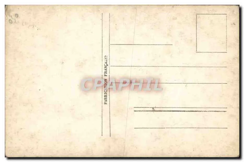 Junge Frau in bunter Kleidung — Paris 394 — M. Paris - Rückseite